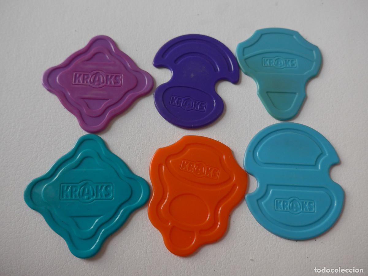 Antique Toys and Collectible Games: LOTE DE 62 LANZADORES KRAKS DE PANINI