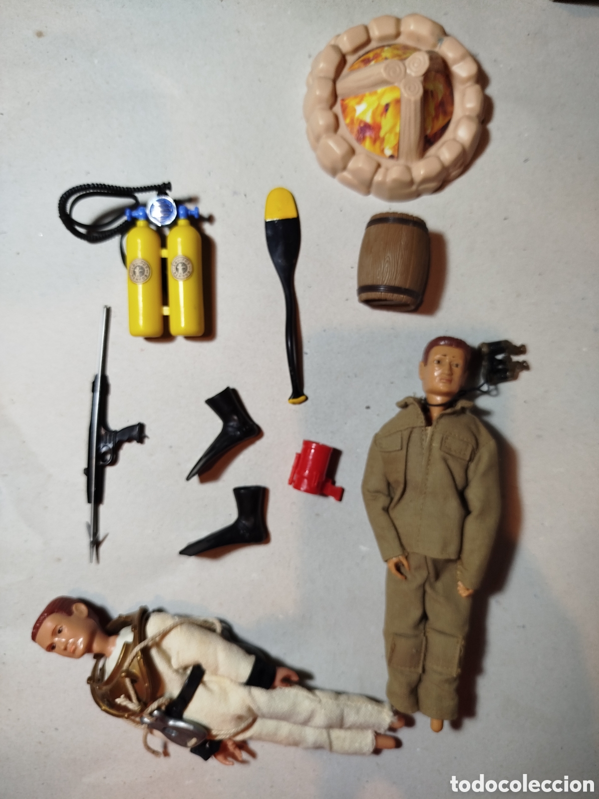 Juguetes antiguos y juegos de colecci&oacute;n: Lote Madelman juguete retro