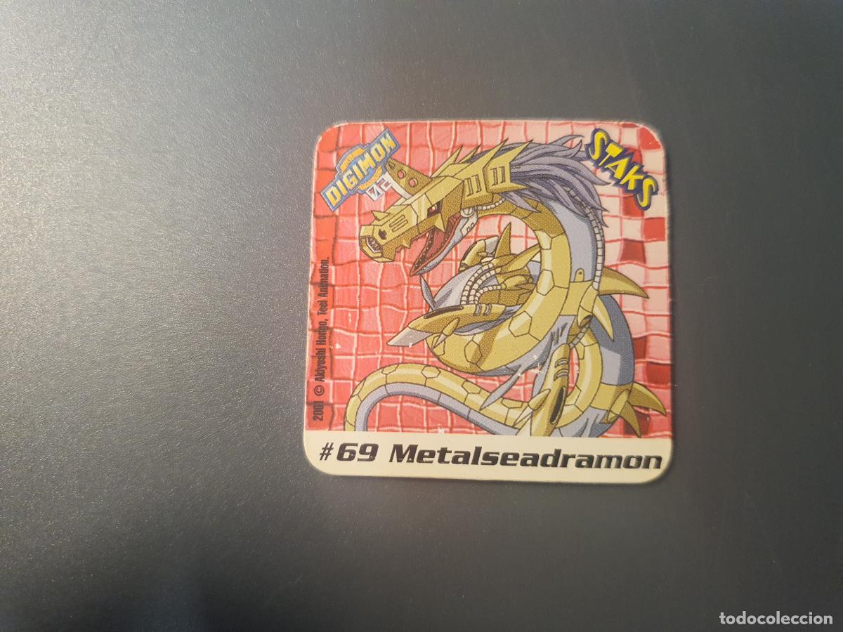 Juguetes antiguos y juegos de colecci&oacute;n: TAZO CROMO DIGIMON 02 -- 2001 -- STAKS -- N&ordm; 69