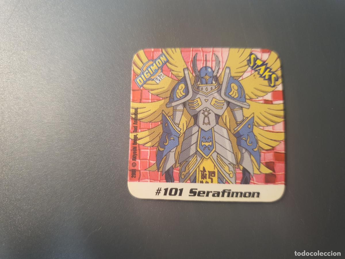 Juguetes antiguos y juegos de colecci&oacute;n: TAZO CROMO DIGIMON 02 -- 2001 -- STAKS -- N&ordm; 101