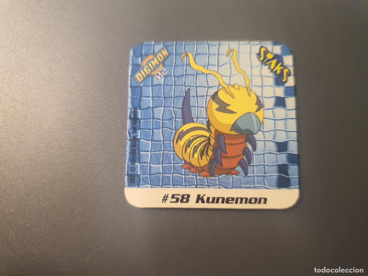 Juguetes antiguos y juegos de colecci&oacute;n: TAZO CROMO DIGIMON 02 -- 2001 -- STAKS -- N&ordm; 58