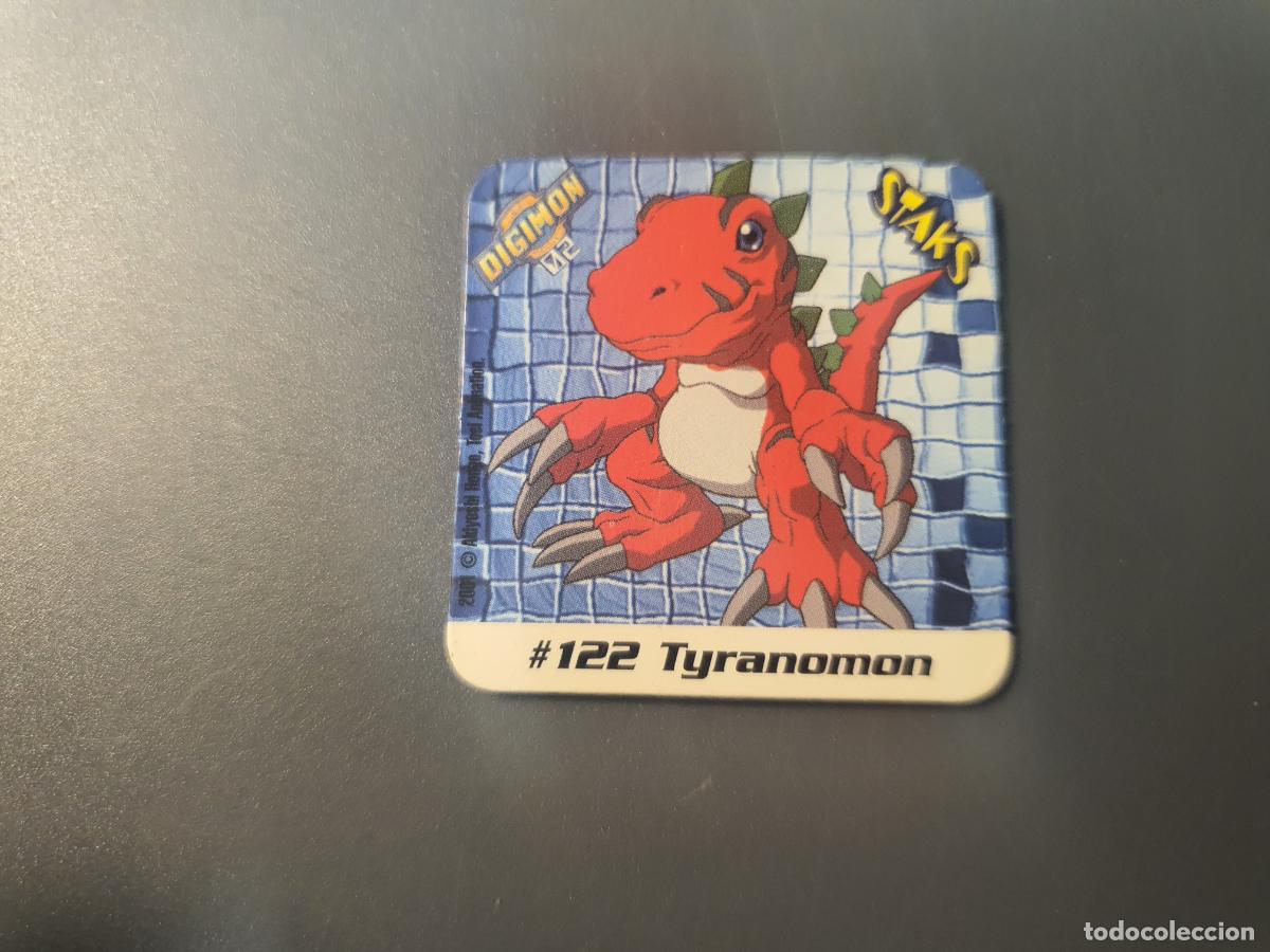 Juguetes antiguos y juegos de colecci&oacute;n: TAZO CROMO DIGIMON 02 -- 2001 -- STAKS -- N&ordm; 122
