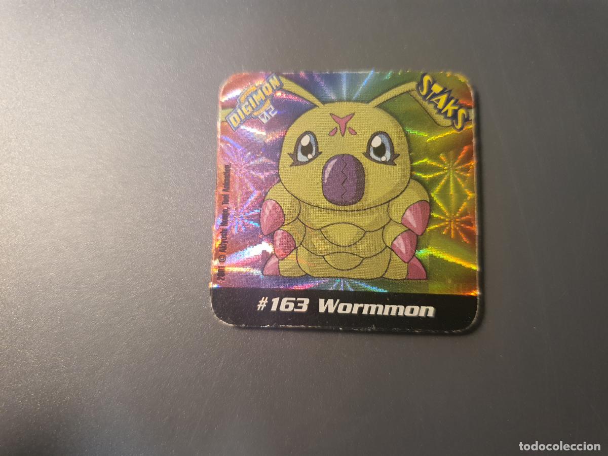 Juguetes antiguos y juegos de colecci&oacute;n: TAZO CROMO DIGIMON 02 -- 2001 -- STAKS -- N&ordm; 163