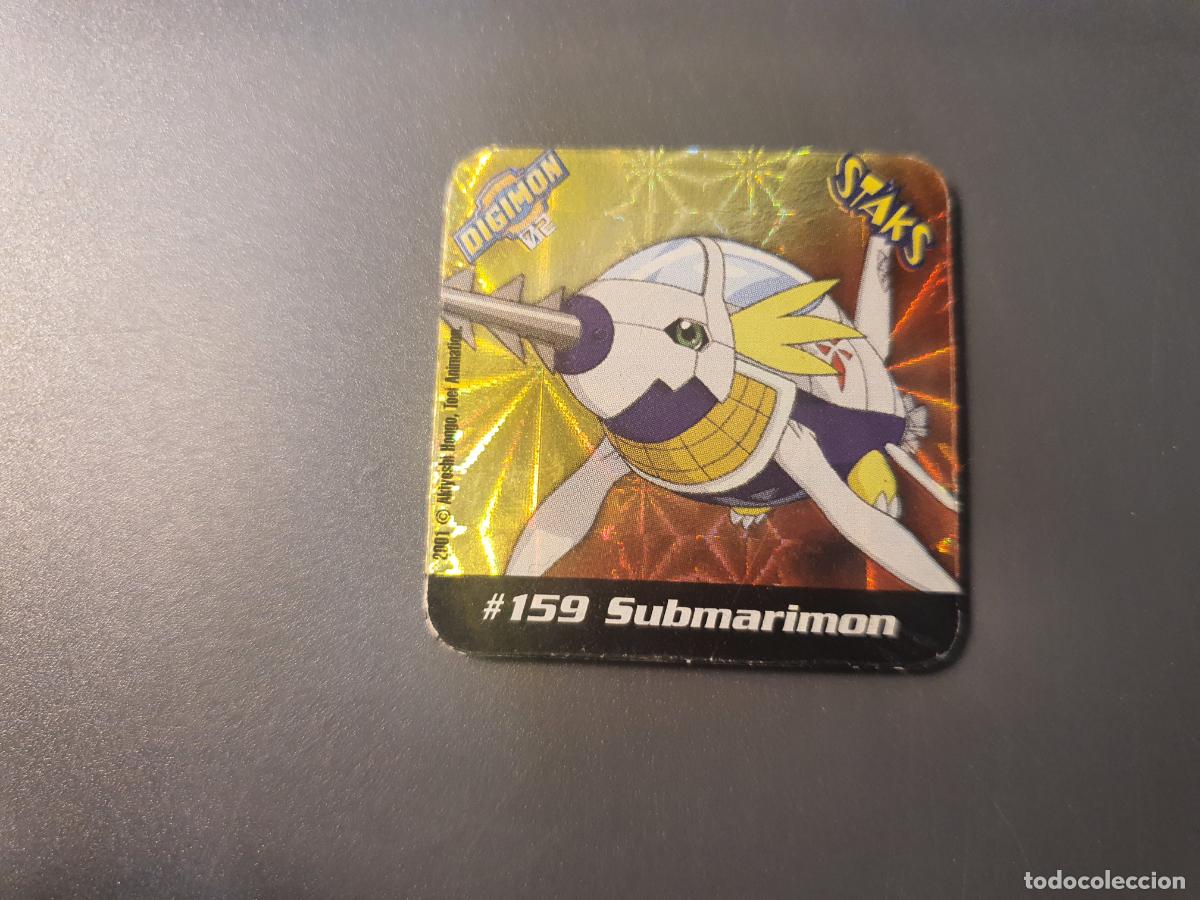 Juguetes antiguos y juegos de colecci&oacute;n: TAZO CROMO DIGIMON 02 -- 2001 -- STAKS -- N&ordm; 159