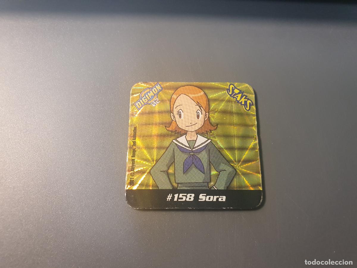 Juguetes antiguos y juegos de colecci&oacute;n: TAZO CROMO DIGIMON 02 -- 2001 -- STAKS -- N&ordm; 158