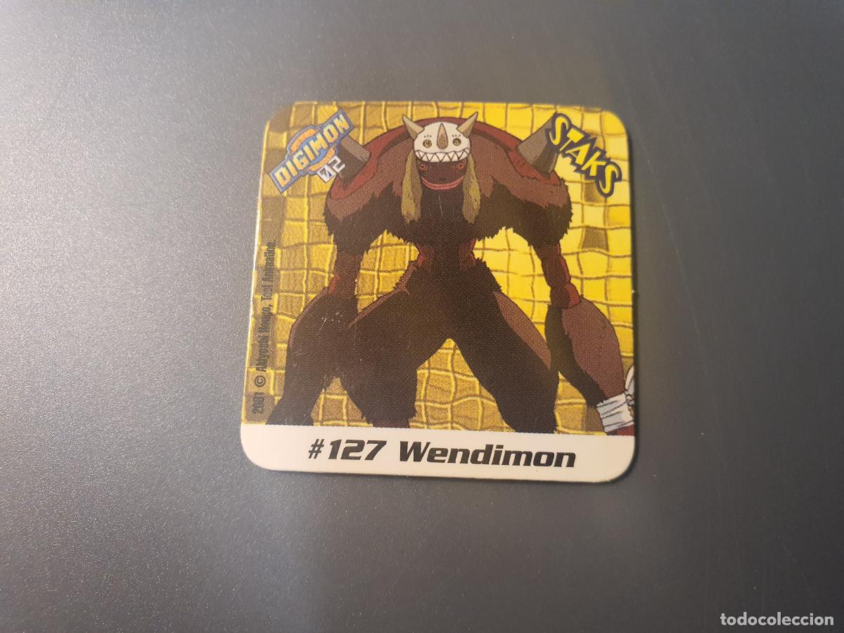 Juguetes antiguos y juegos de colecci&oacute;n: TAZO CROMO DIGIMON 02 -- 2001 -- STAKS -- N&ordm; 127