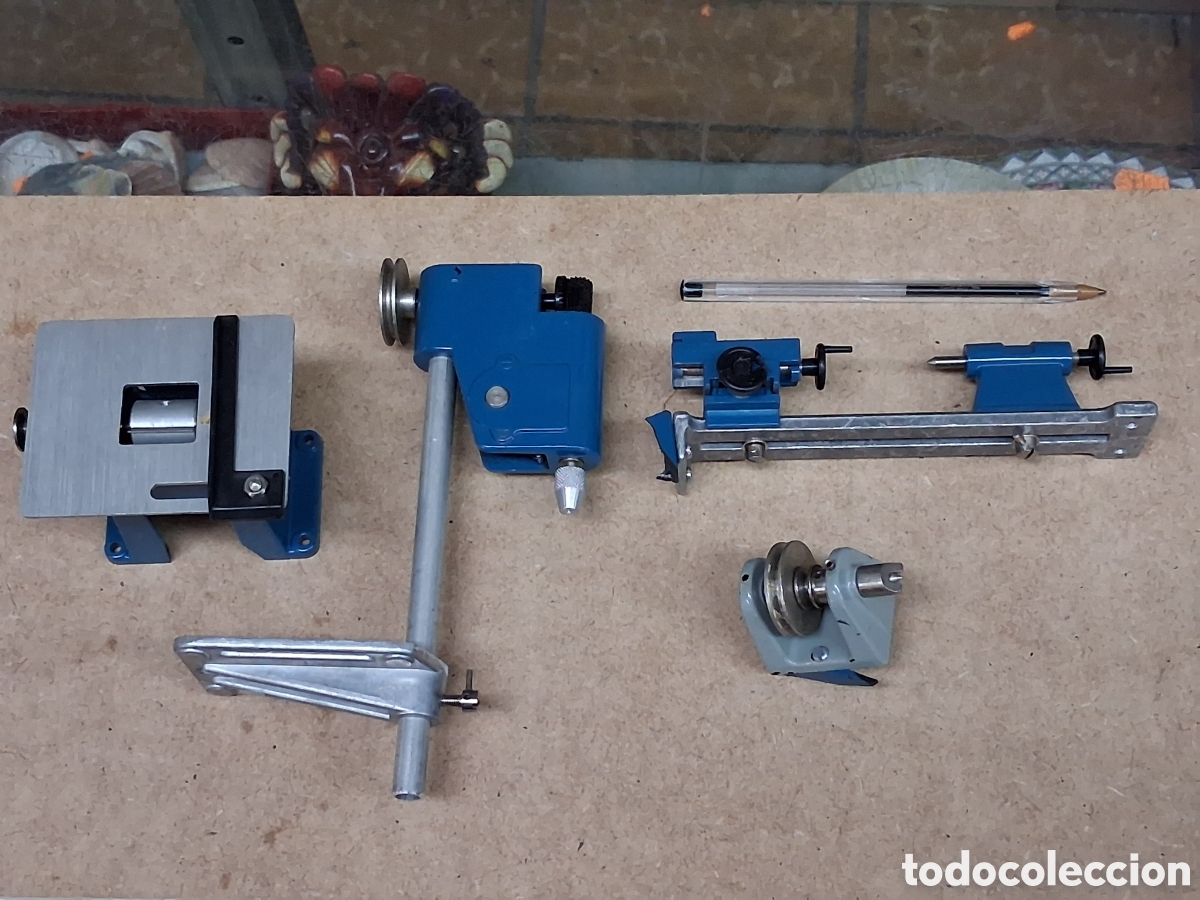 Juguetes antiguos y juegos de colecci&oacute;n: 4 piezas mini taller mini mecanica