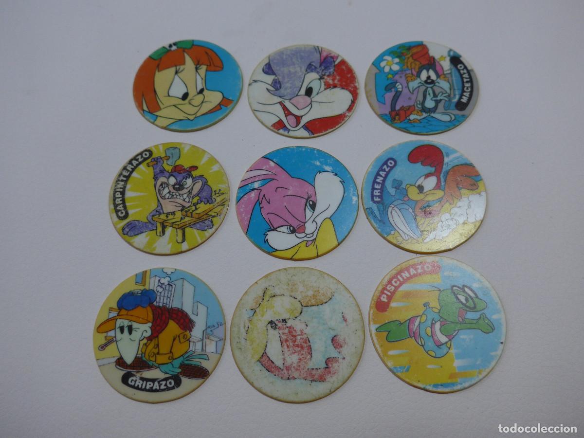 Brinquedos antigos e Jogos de cole&ccedil;&atilde;o: 63 TAZOS WARNER BROS DE MATUTANO