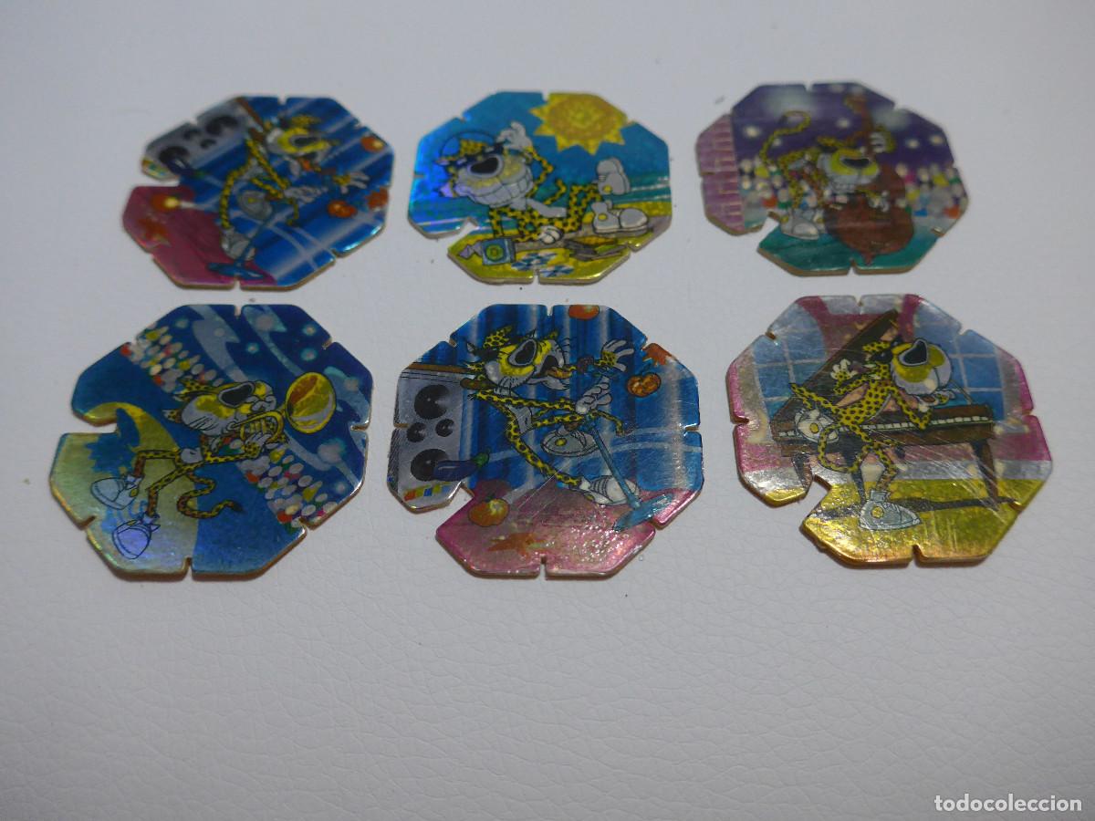 Juguetes antiguos y juegos de colecci&oacute;n: 25 TAZO FLASH ROCK & CHESTER DE MATUTANO