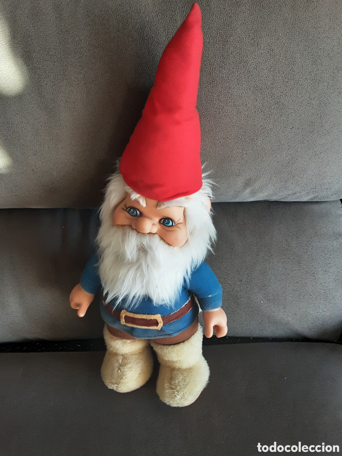 Juguetes antiguos y juegos de colecci&oacute;n: ANTIGUO MU&Ntilde;ECO A&Ntilde;OS 80 DAVID EL GNOMO DE LA MARCA QUIRON ( FAMOSA) DE 54 CTM
