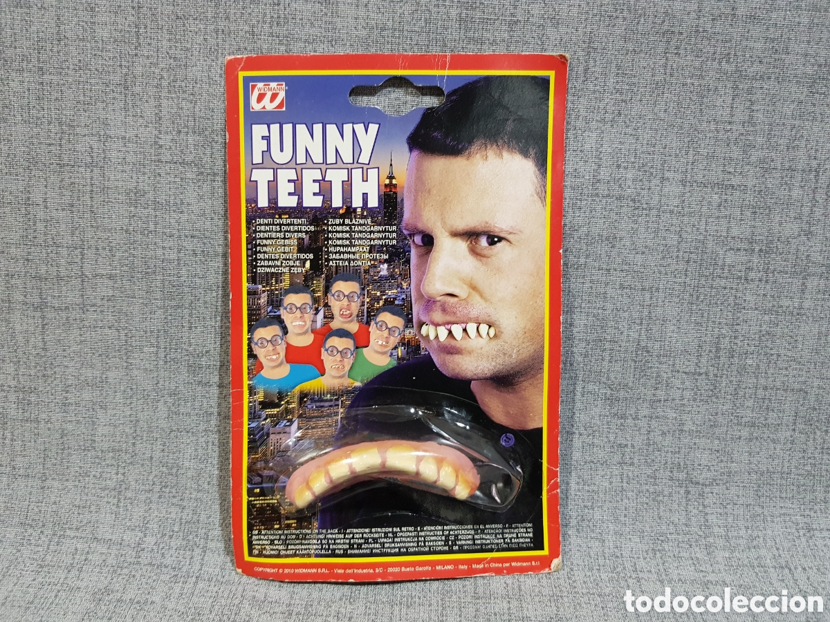 Giocattoli antichi e Giochi di collezione: DIENTES DE BROMA DIVERTIDOS FUNNY TEETH WIDMANN A&Ntilde;O 2010