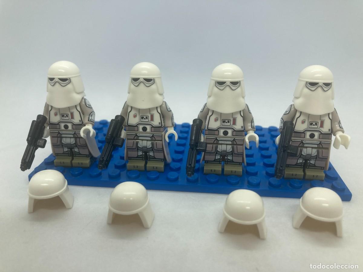 Juguetes antiguos y juegos de colecci&oacute;n: Minifiguras Star Wars Snowtroopers