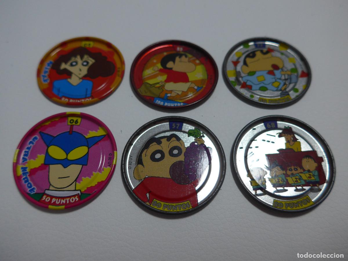 Giocattoli antichi e Giochi di collezione: 76 TAZOS METAL RAPPERS SHIN-CHAN DE BOLLYCAO