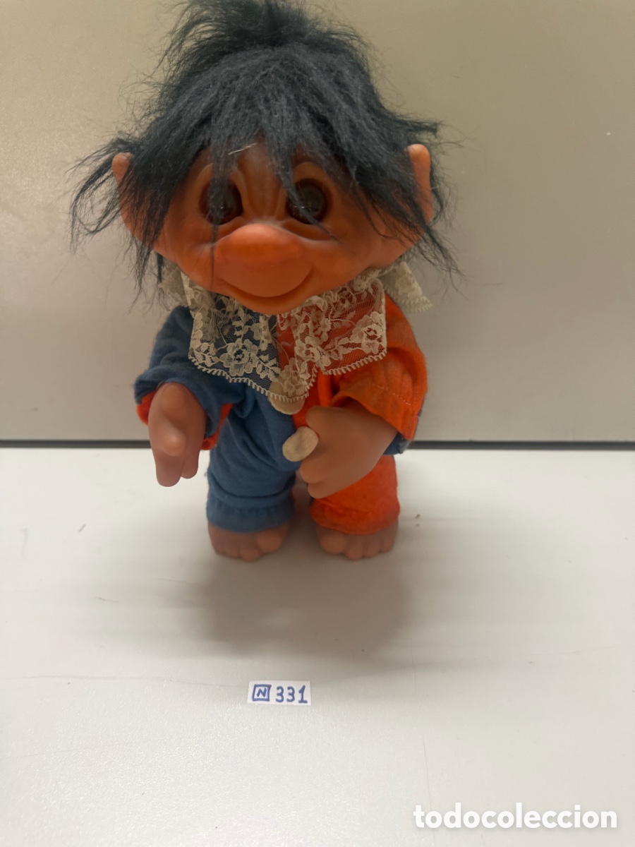 Giocattoli antichi e Giochi di collezione: mu&ntilde;eco troll vintage de la marca Thomas Dam