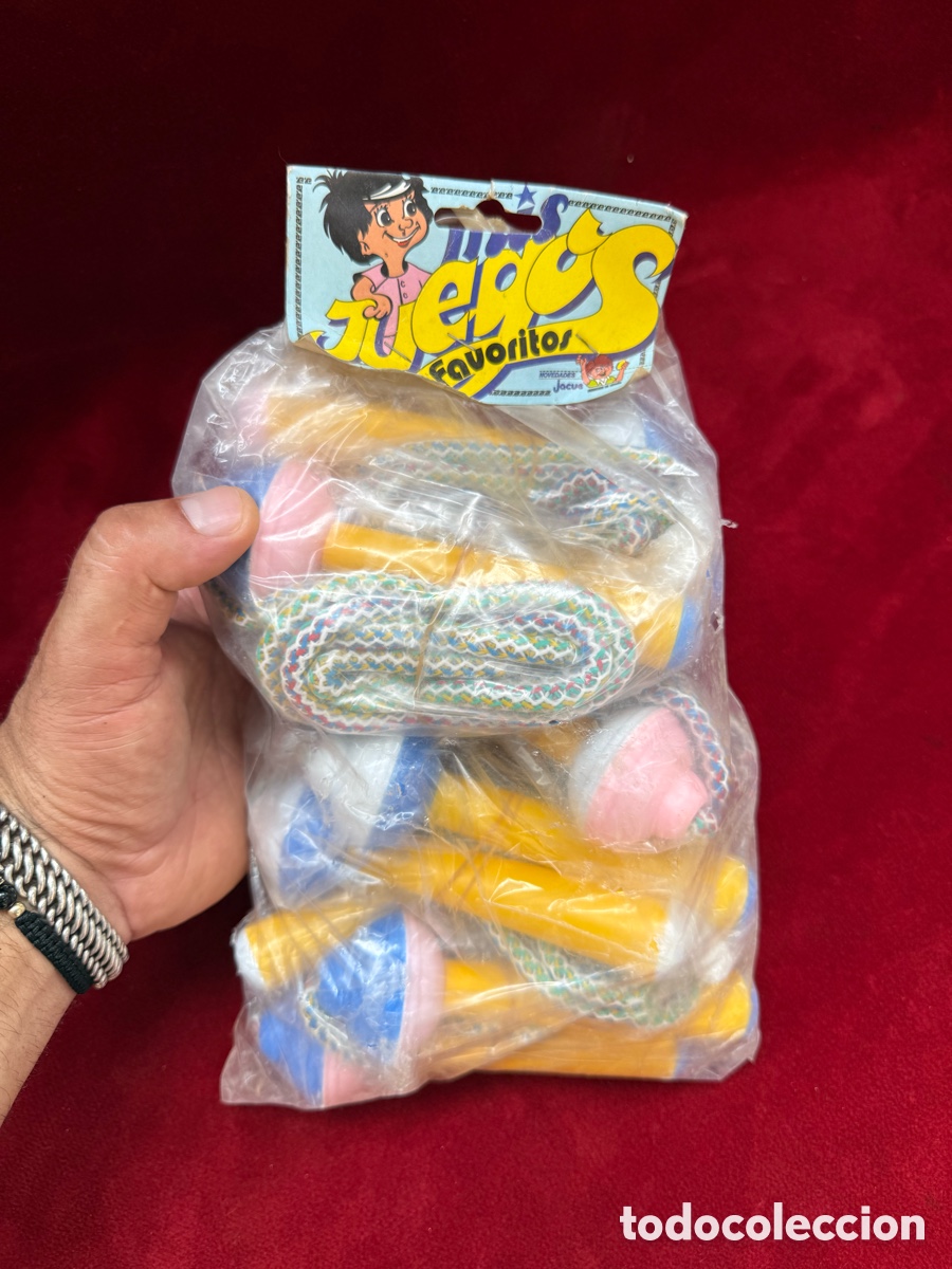 Brinquedos antigos e Jogos de cole&ccedil;&atilde;o: Paquete de juguetes,Jacue,5-6 cuerdas para saltar!