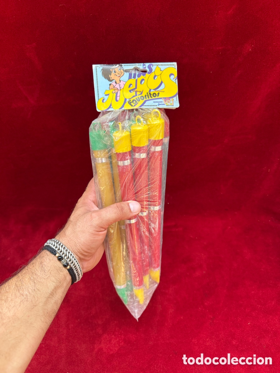 Brinquedos antigos e Jogos de cole&ccedil;&atilde;o: Paquete de juguetes,sin abrir,12 flautas!