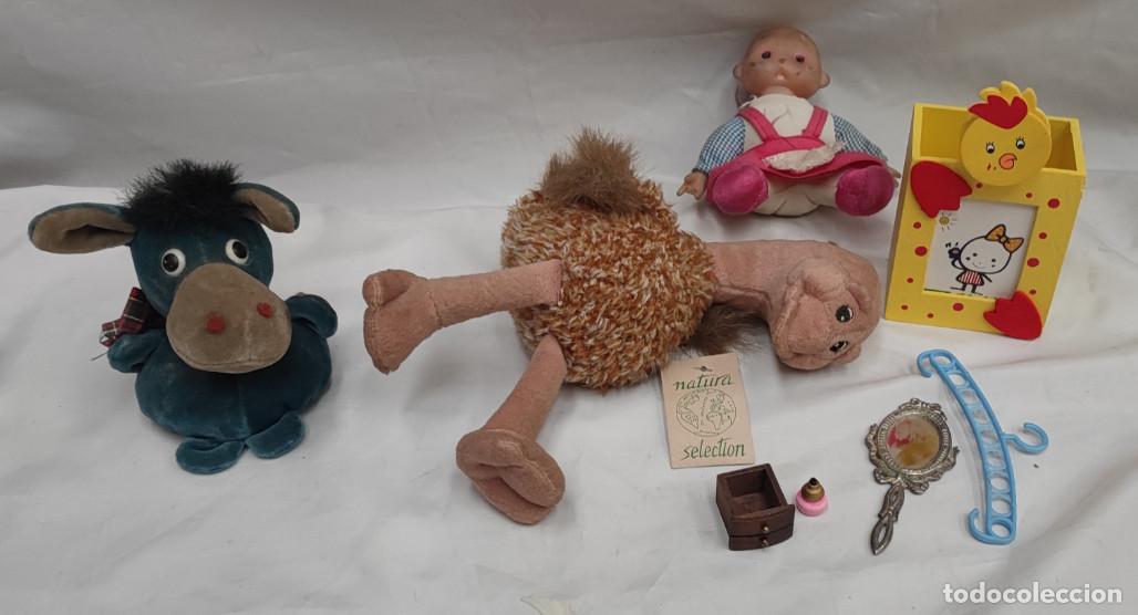 Juguetes antiguos y juegos de colecci&oacute;n: LOTE DE JUGUETES PELUCHES NATURA SELECTION, ARTE MODEL Y MU&Ntilde;ECO JOY SPAIN