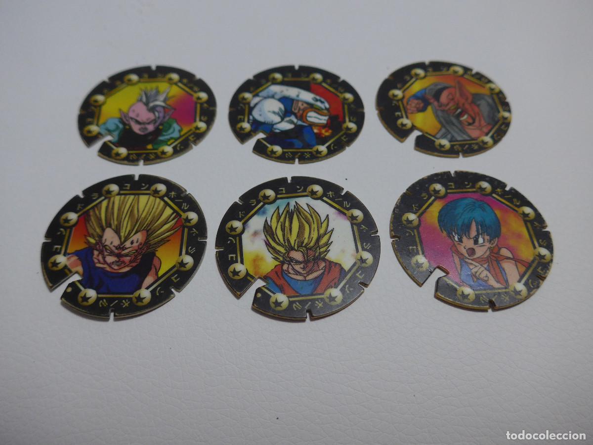 Juguetes antiguos y juegos de colecci&oacute;n: 53 MEGA TAZOS DRAGON BALL DE MATUTANO