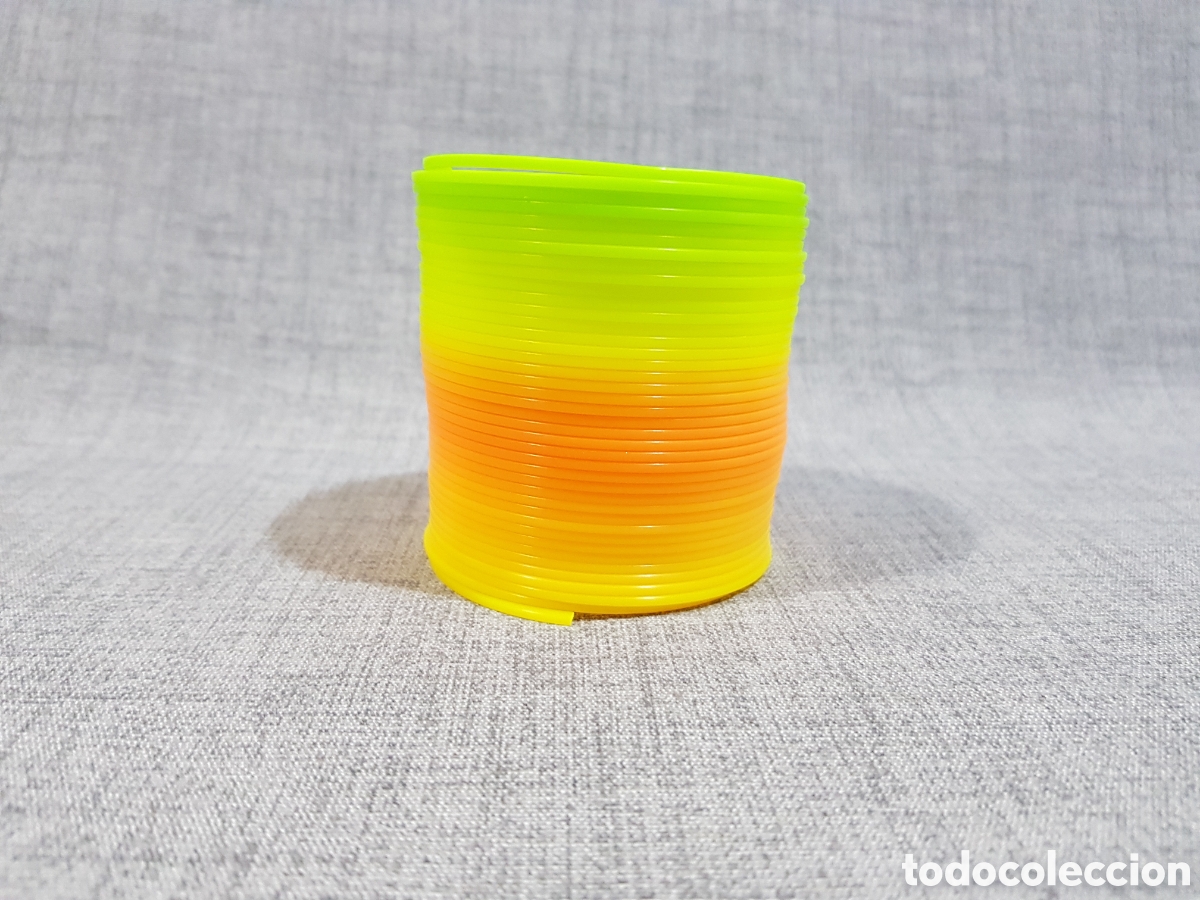 Juguetes antiguos y juegos de colecci&oacute;n: MUELLE M&Aacute;GICO, ESPIRAL ARCOIRIS, SLINKY JUGUETE VINTAGE A&Ntilde;OS 90