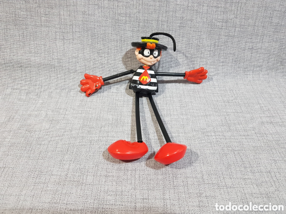 Juguetes antiguos y juegos de colecci&oacute;n: HAMBURGLAR (LADR&Oacute;N DE HAMBURGUESAS) McDONALD's A&Ntilde;O 2006 COLECCI&Oacute;N PATILARGOS