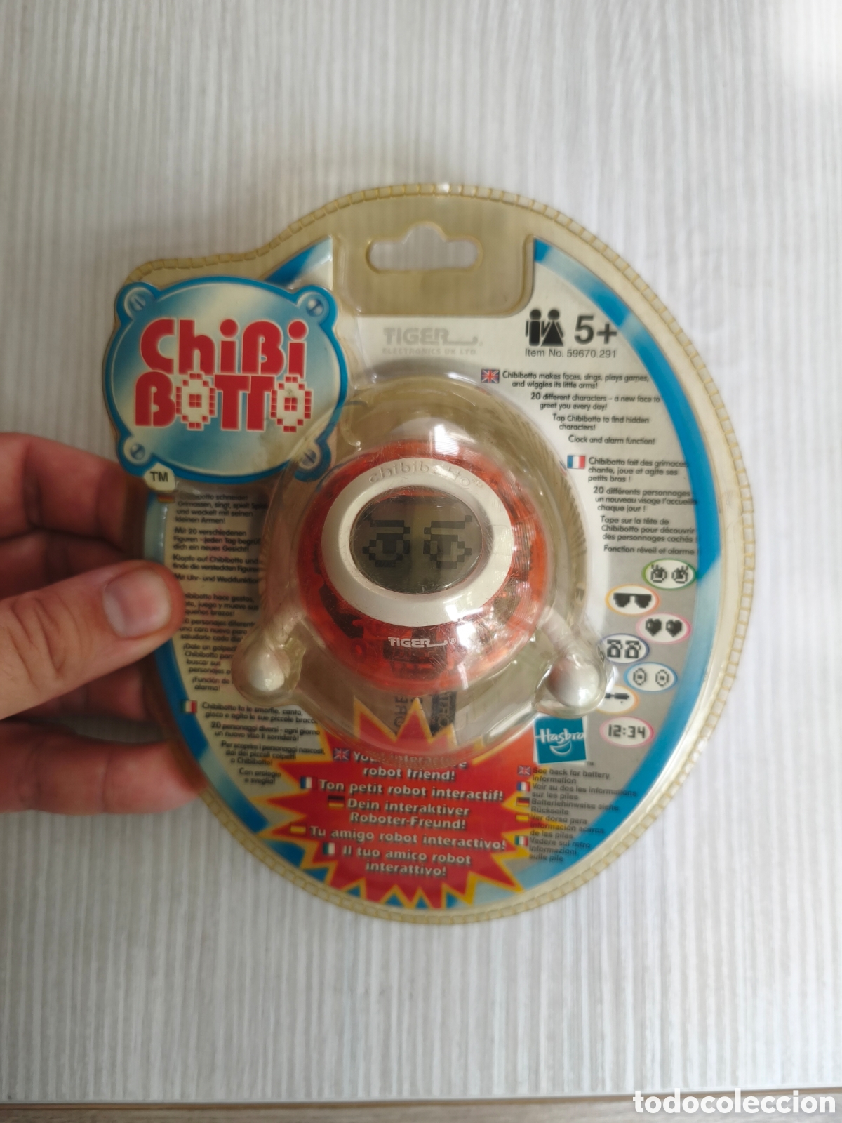 Juguetes antiguos y juegos de colecci&oacute;n: CHIBI BOTTO MASCOTA VIRTUAL INTERACTIVA TIGER