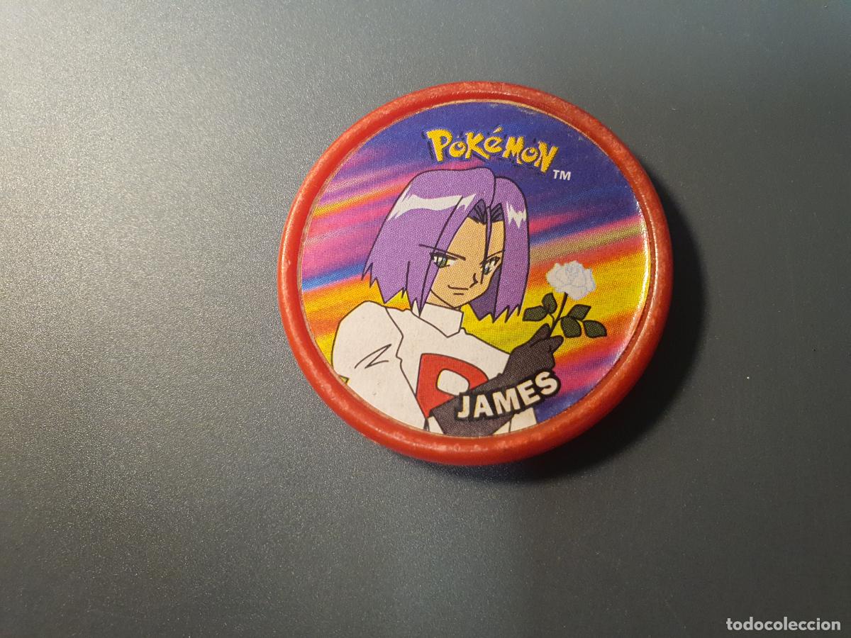 Juguetes antiguos y juegos de colecci&oacute;n: TAZO POKEMON -- A&Ntilde;O 2000 -- POKEMON MASTER TAZO - ESPA&Ntilde;A - JAMES