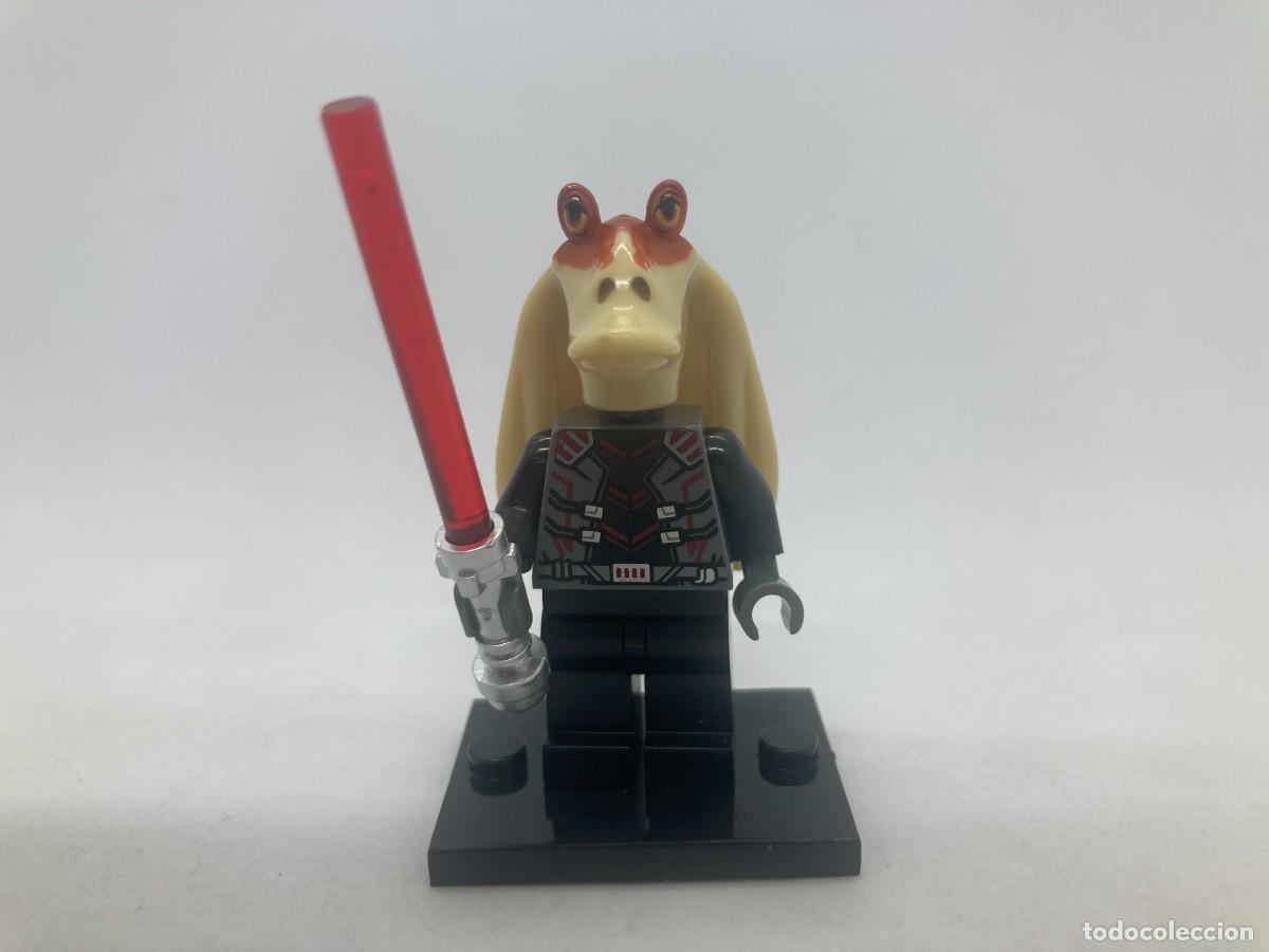 Juguetes antiguos y juegos de colecci&oacute;n: Minifigura Star Wars Dark Jar Jar Binks