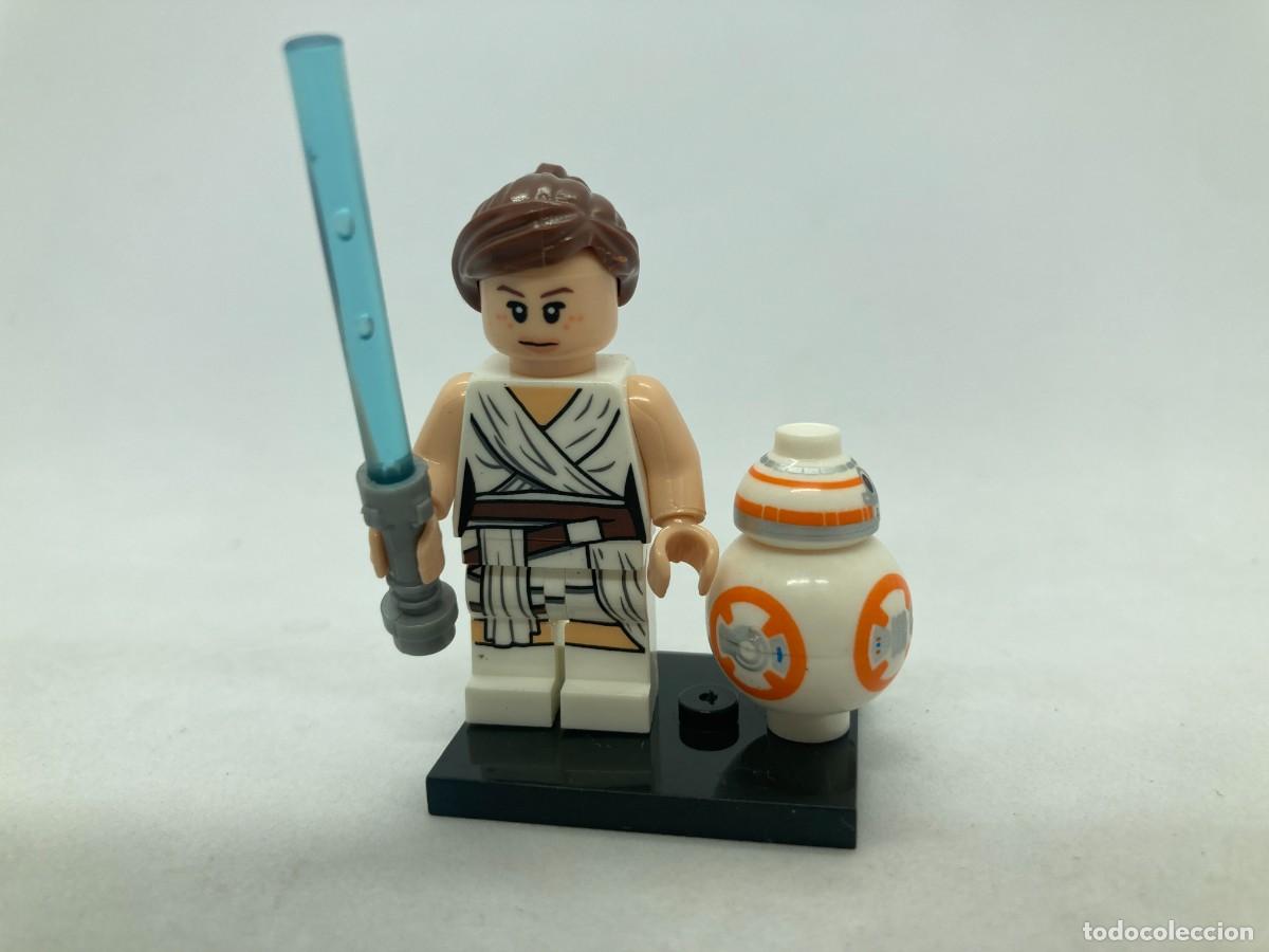 Juguetes antiguos y juegos de colecci&oacute;n: Minifiguras Star Wars Rey y BB-8