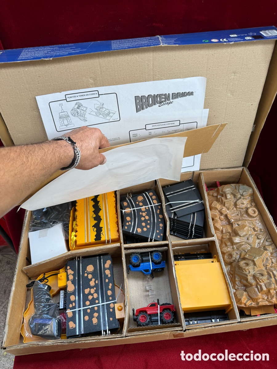 Jouets Anciens et Jeux de collection: Juguete vintage tipo Scalextric,Broken Bridge!Nuevo!