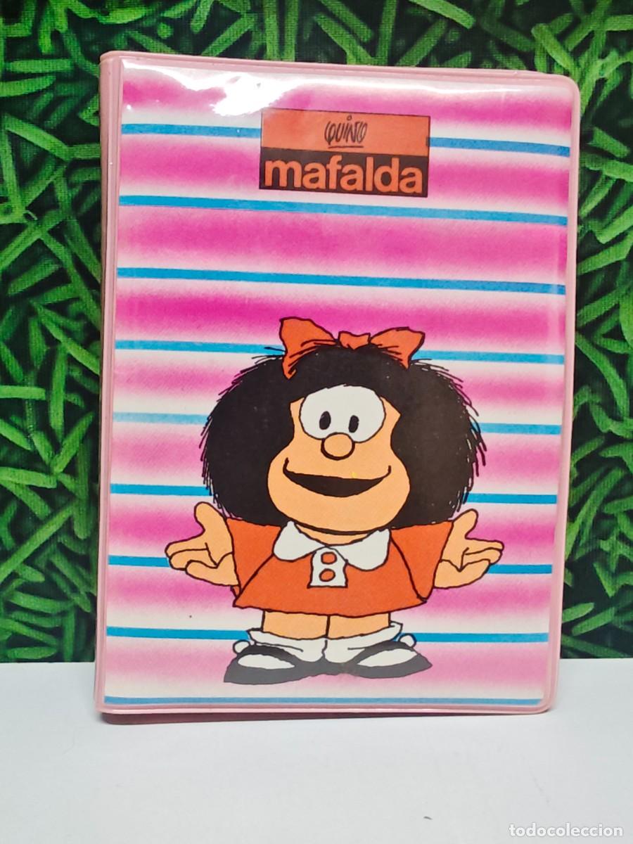 Juguetes antiguos y juegos de colecci&oacute;n: MINI AGENDA TELEFONICA Y BLOCK DE NOTAS MAFALDA QUINO A&Ntilde;OS 90
