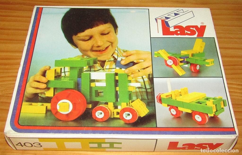 Juguetes antiguos y juegos de colecci&oacute;n: ANTIGUO JUEGO DE CONSTRUCCION LASY - NUEVO Y EN SU CAJA ORIGINAL - A&Ntilde;OS 70