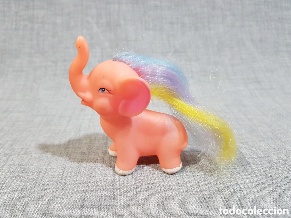 Juguetes antiguos y juegos de colecci&oacute;n: BOOTLEG KNOCK OFF KO FAKE ELEFANTE ROSA ARCOIRIS RAINBOW LOVE PET SOMAWONDERZOO GLO FRIENDS PAL