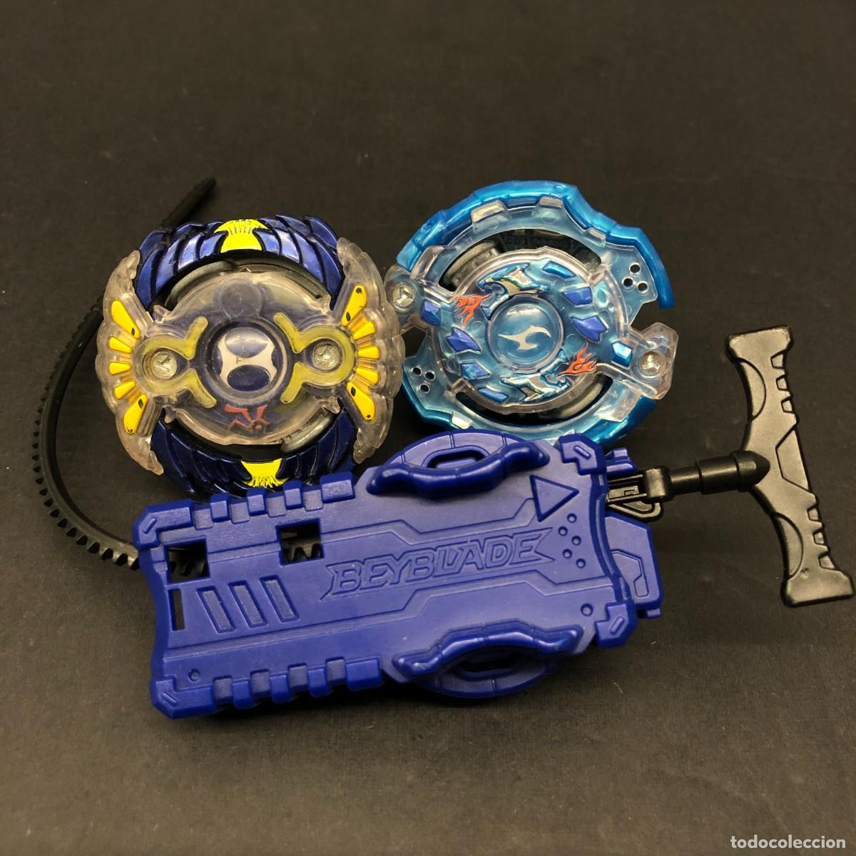 Juguetes antiguos y juegos de colecci&oacute;n: BEYBLADE BURST - DUAL LAYER SYSTEM - HORUSOOD H2 - VICTORY VALTRYEK V2 - LANZADOR DUAL / 621