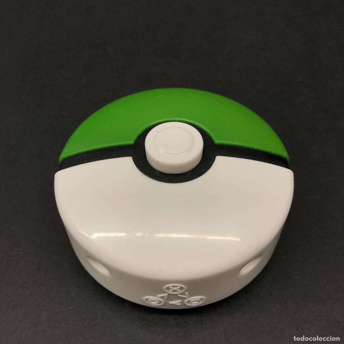 Juguetes antiguos y juegos de colecci&oacute;n: LANZADOR DE DISCOS POK&Eacute; BALL DE EEVEE - COLOR VERDE - MC DONALDS - POK&Eacute;MON - 2019 / 622