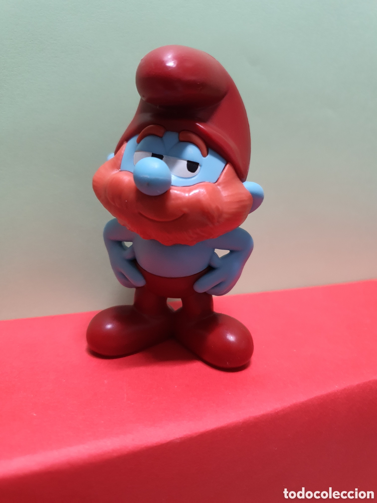 Juguetes antiguos y juegos de colecci&oacute;n: Pitufo promocional happy meal Burger king Peyo Smurfs 2024