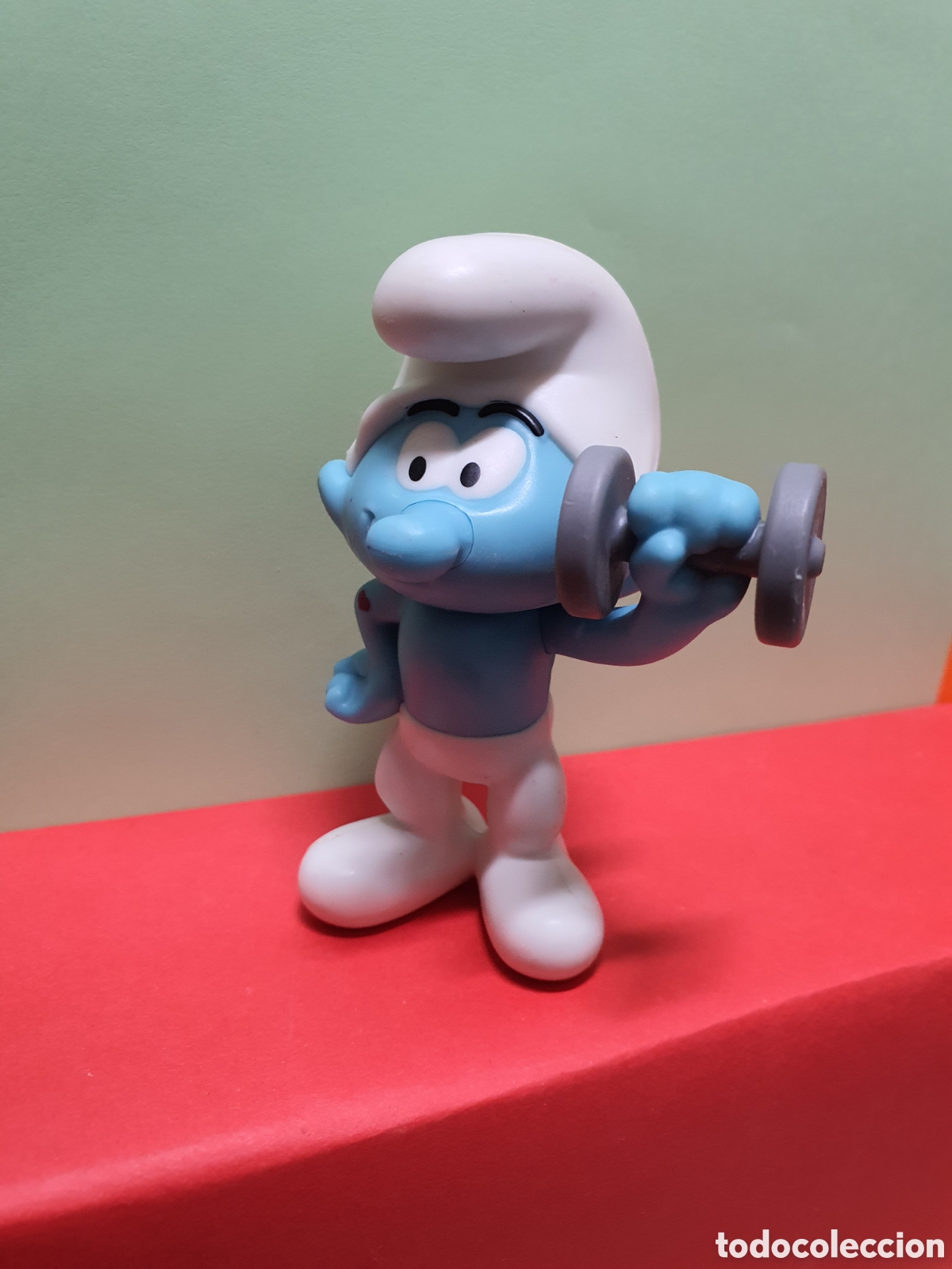 Juguetes antiguos y juegos de colecci&oacute;n: Pitufo promocional happy meal Burger king Peyo Smurfs 2024