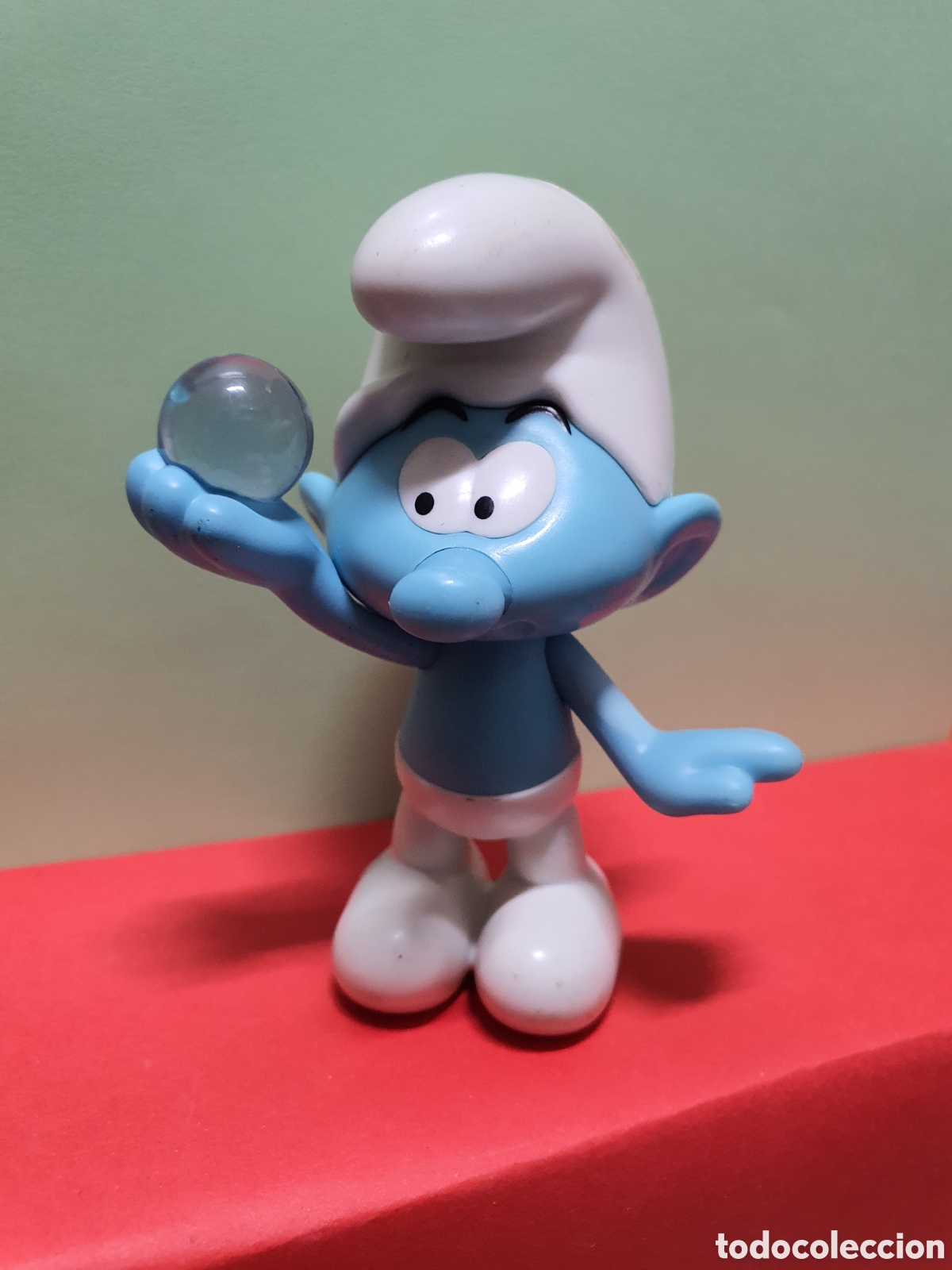 Juguetes antiguos y juegos de colecci&oacute;n: Pitufo promocional happy meal Burger king Peyo Smurfs 2024