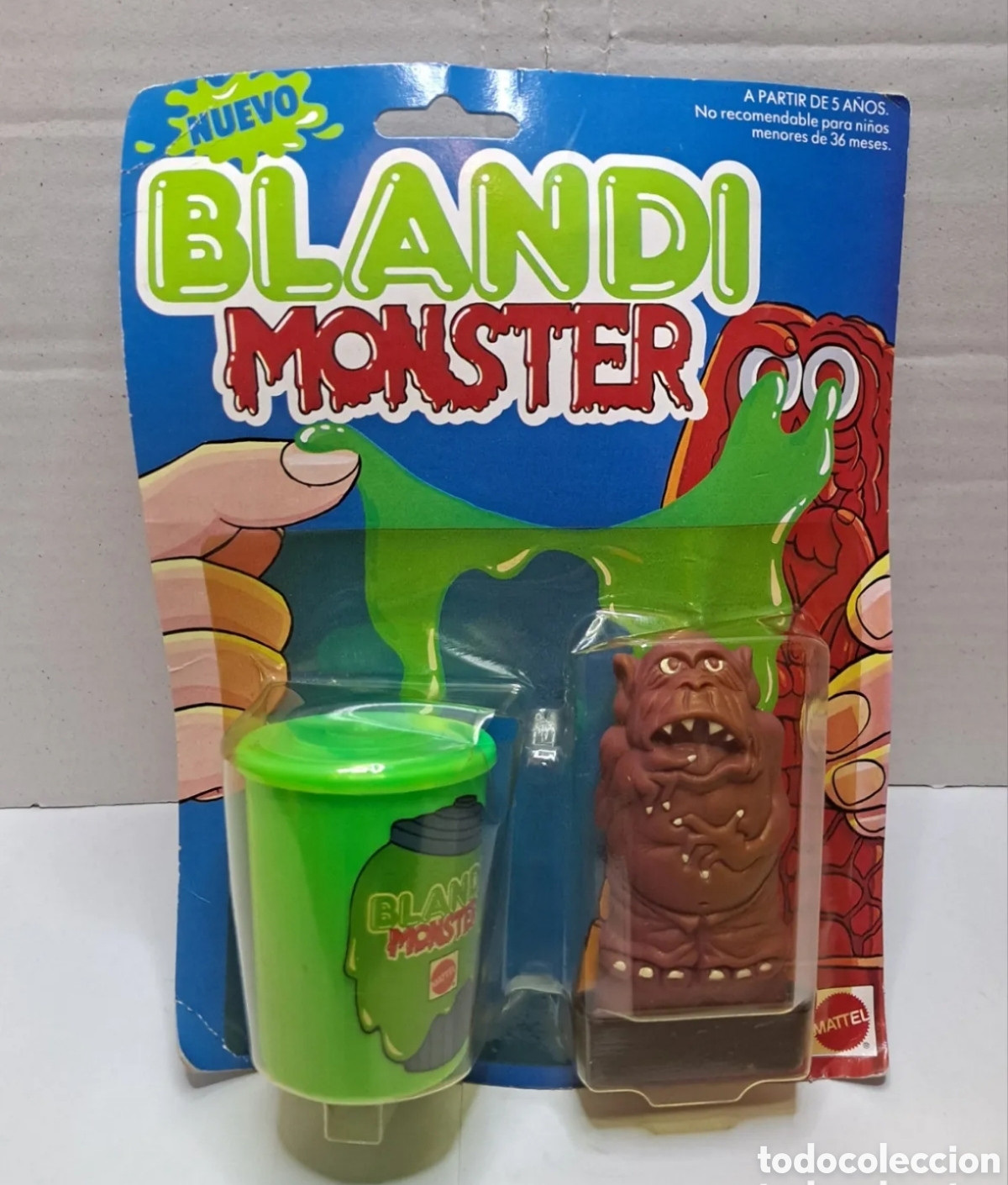 Juguetes antiguos y juegos de colecci&oacute;n: Blandi Monster Mattel. Blandi Blub 1990
