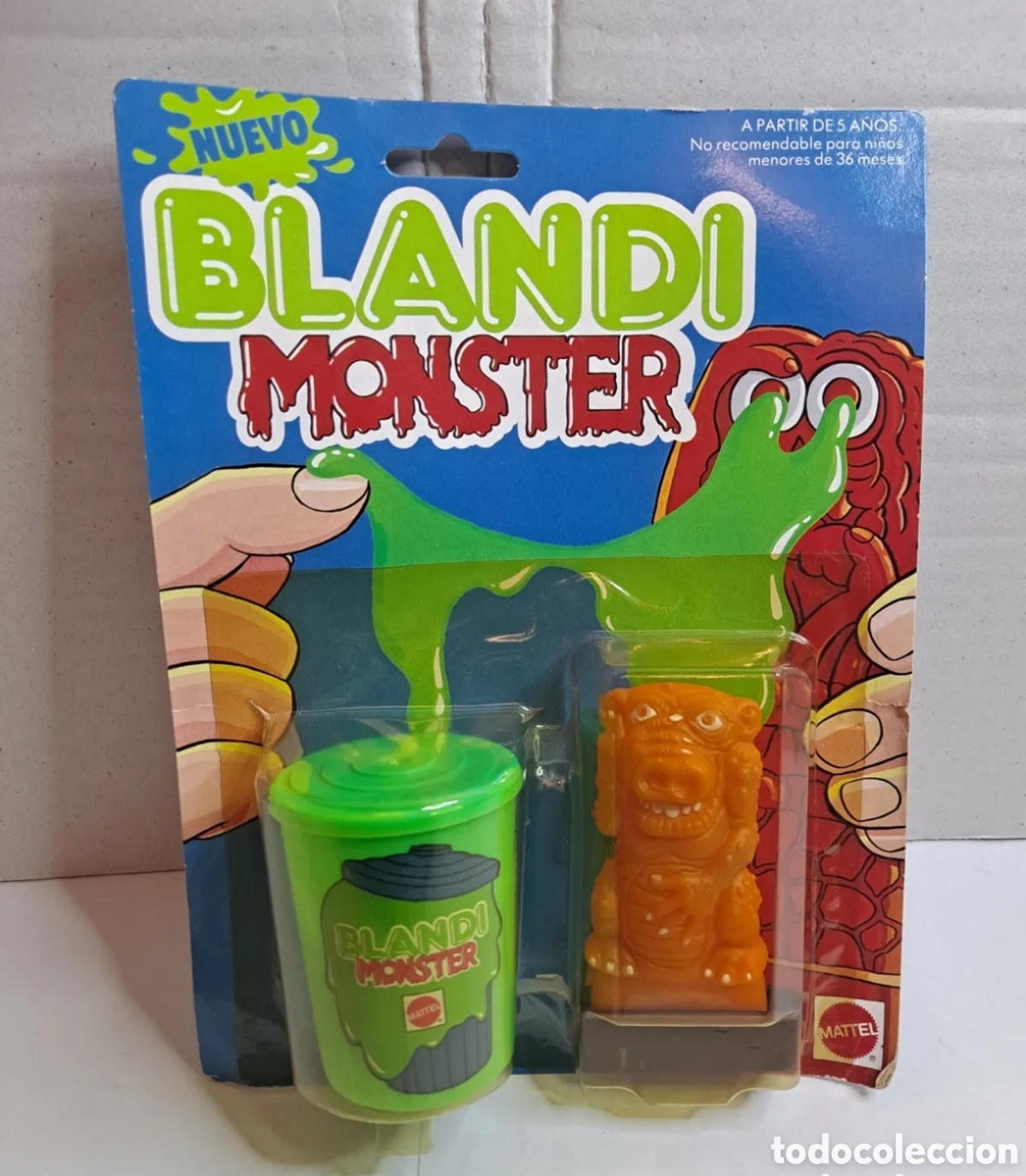 Juguetes antiguos y juegos de colecci&oacute;n: Blandi Monster Mattel. Blandi Blub 1990