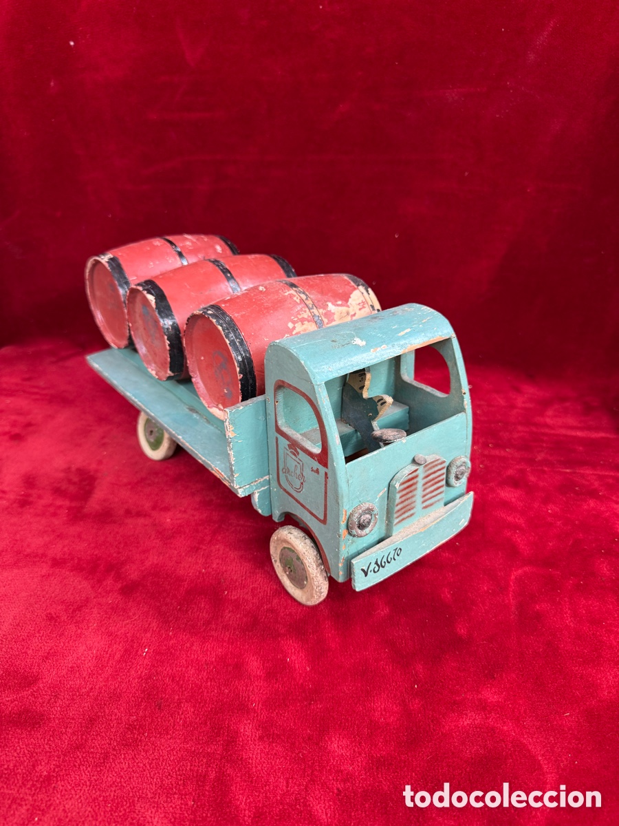 Juguetes antiguos y juegos de colecci&oacute;n: Antiguo y dificil juguete,a&ntilde;os 40,Archer(Denia)madera