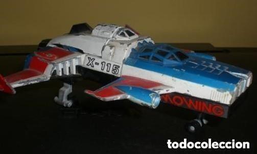 Juguetes antiguos y juegos de colecci&oacute;n: COSMOWING - NAVE ESPACIAL METAL - SERIE CAPIT&Aacute;N HARLOCK - A&Ntilde;O 1979 MADE IN JAPAN