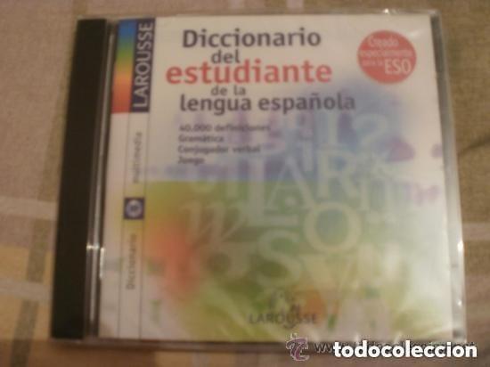 Juguetes antiguos y juegos de colecci&oacute;n: CDROM - DICCIONARIO DEL ESTUDIANTE DE LA LENGUA ESPA&Ntilde;OLA