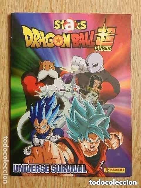 Juguetes antiguos y juegos de colecci&oacute;n: STAKS DRAGON BALL - super PANINI tablero juego DBZ - Universe survival -BUEN ESTADO