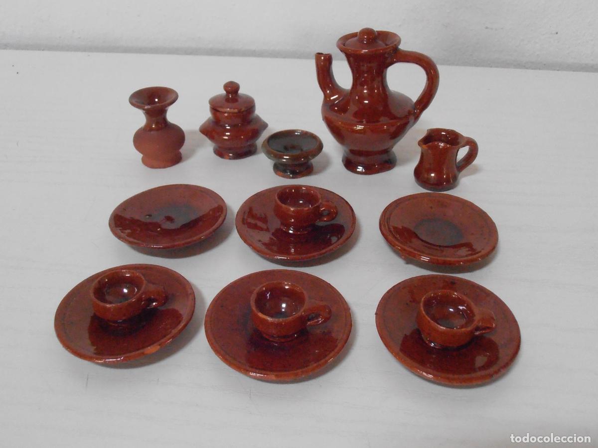 Brinquedos antigos e Jogos de cole&ccedil;&atilde;o: LOTE CACHARRITOS DE COCINA JUGUETE, CONJUNTO BARRO, V-20, A&Ntilde;OS 70