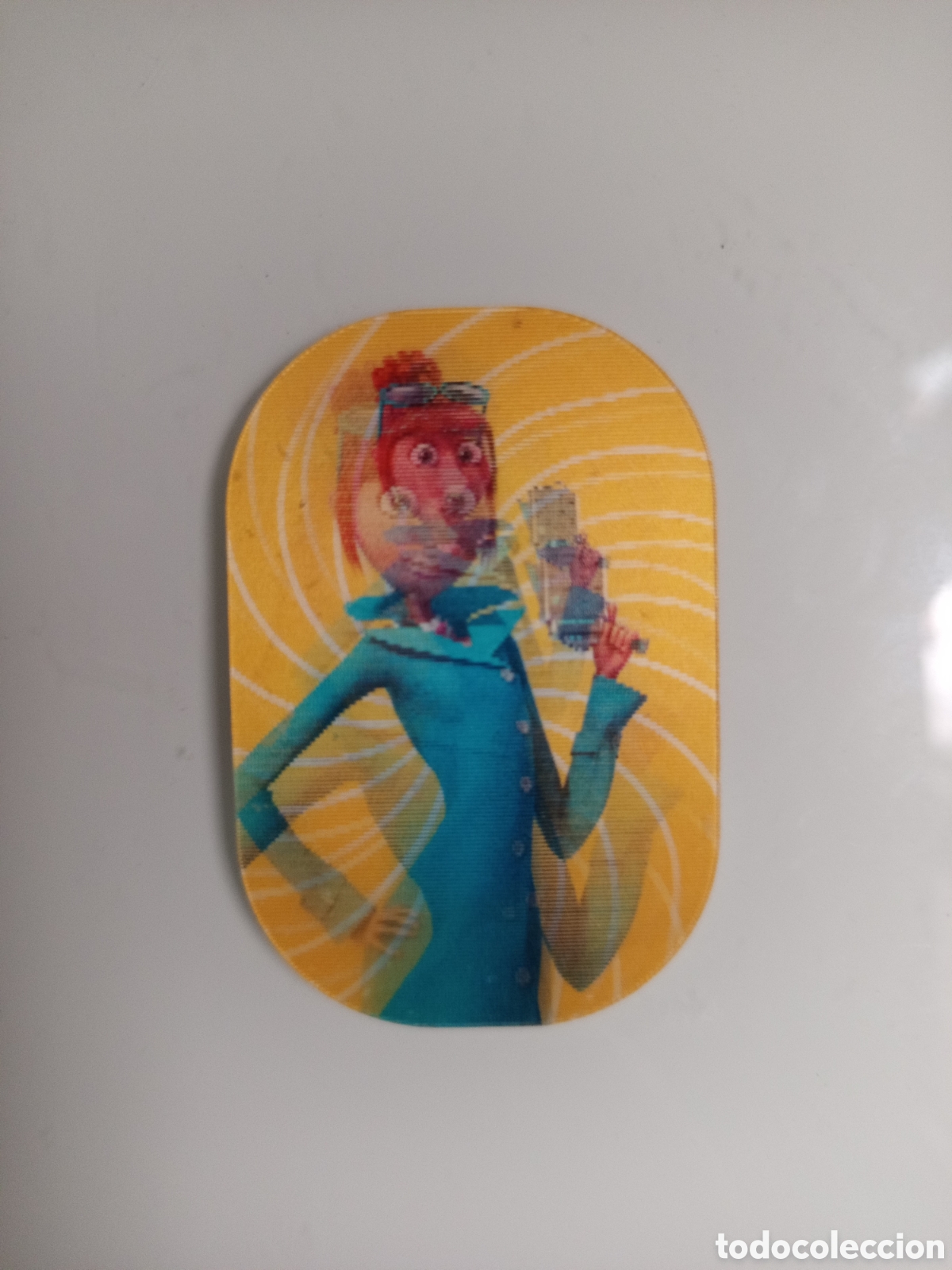 Juguetes antiguos y juegos de colecci&oacute;n: ❇️ CARTA 3D TAZO LUCY 09 / 36 MINION GRU 3 MI VILLANO FAVORITO ❇️