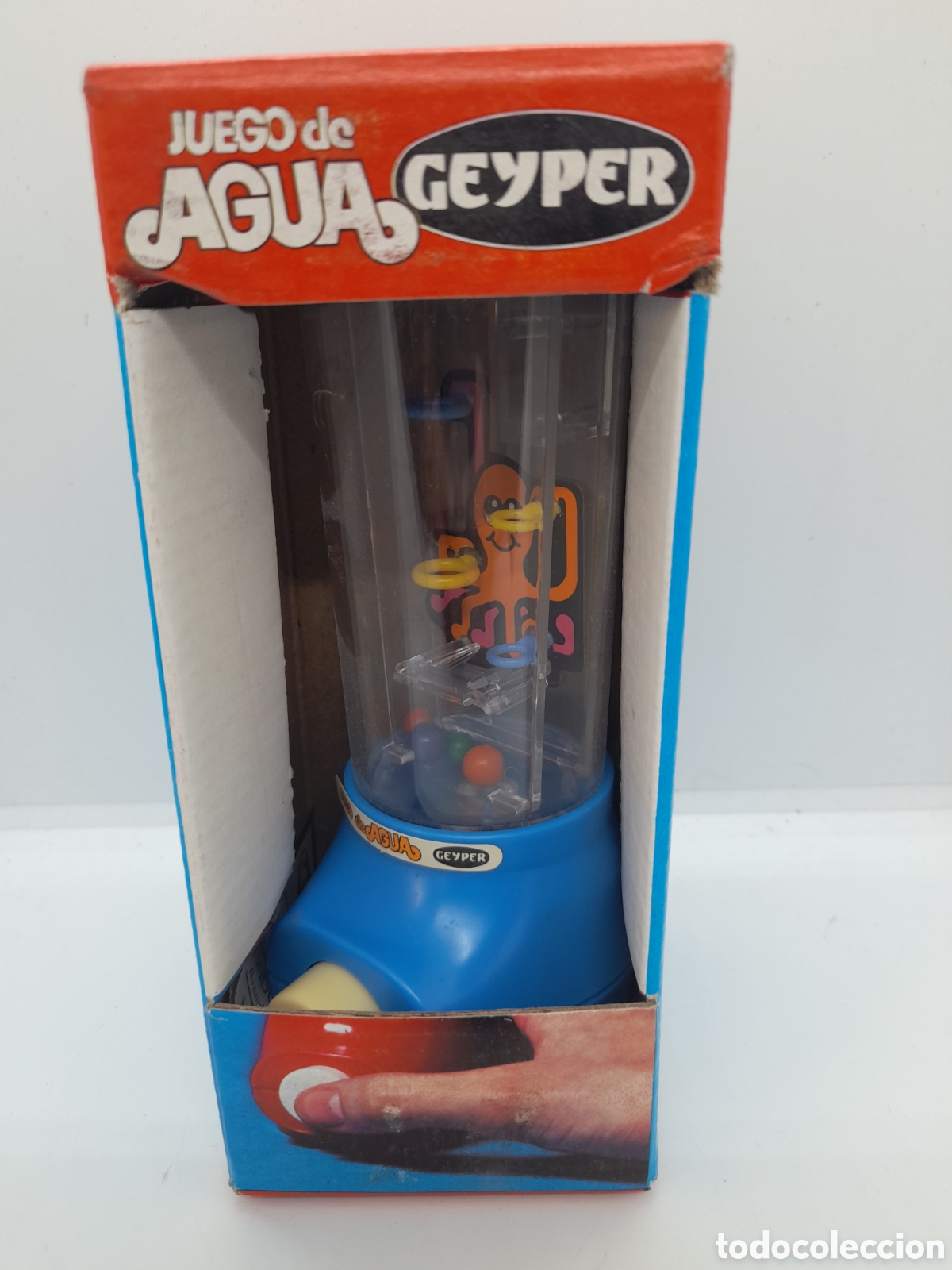 Juguetes antiguos y juegos de colecci&oacute;n: ANTIGUO JUEGO DE AGUA GEYPER, SIN ABRIR. REF. 712. PULPO