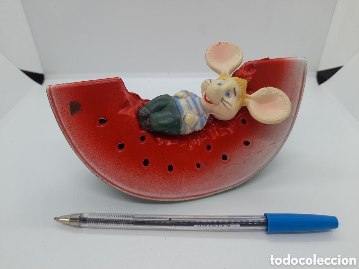 Juguetes antiguos y juegos de colecci&oacute;n: ANTIGUA HUCHA PLASTICO, TOPO GIGIO. TOPOGIGIO. NUEVA