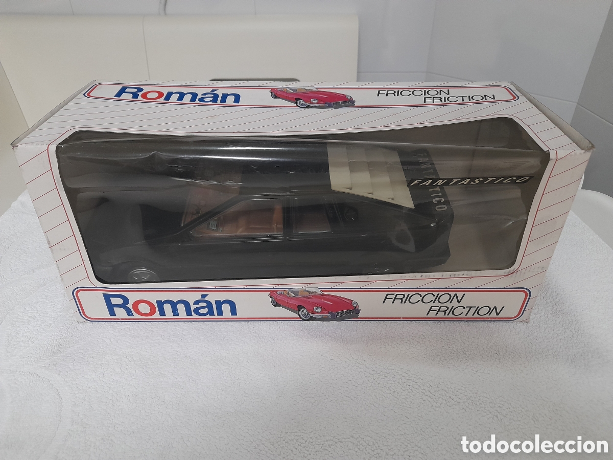 Juguetes antiguos y juegos de colecci&oacute;n: ANTIGUO COCHE FANT&Aacute;STICO, DE ROMAN. FRICCION. SIN USAR