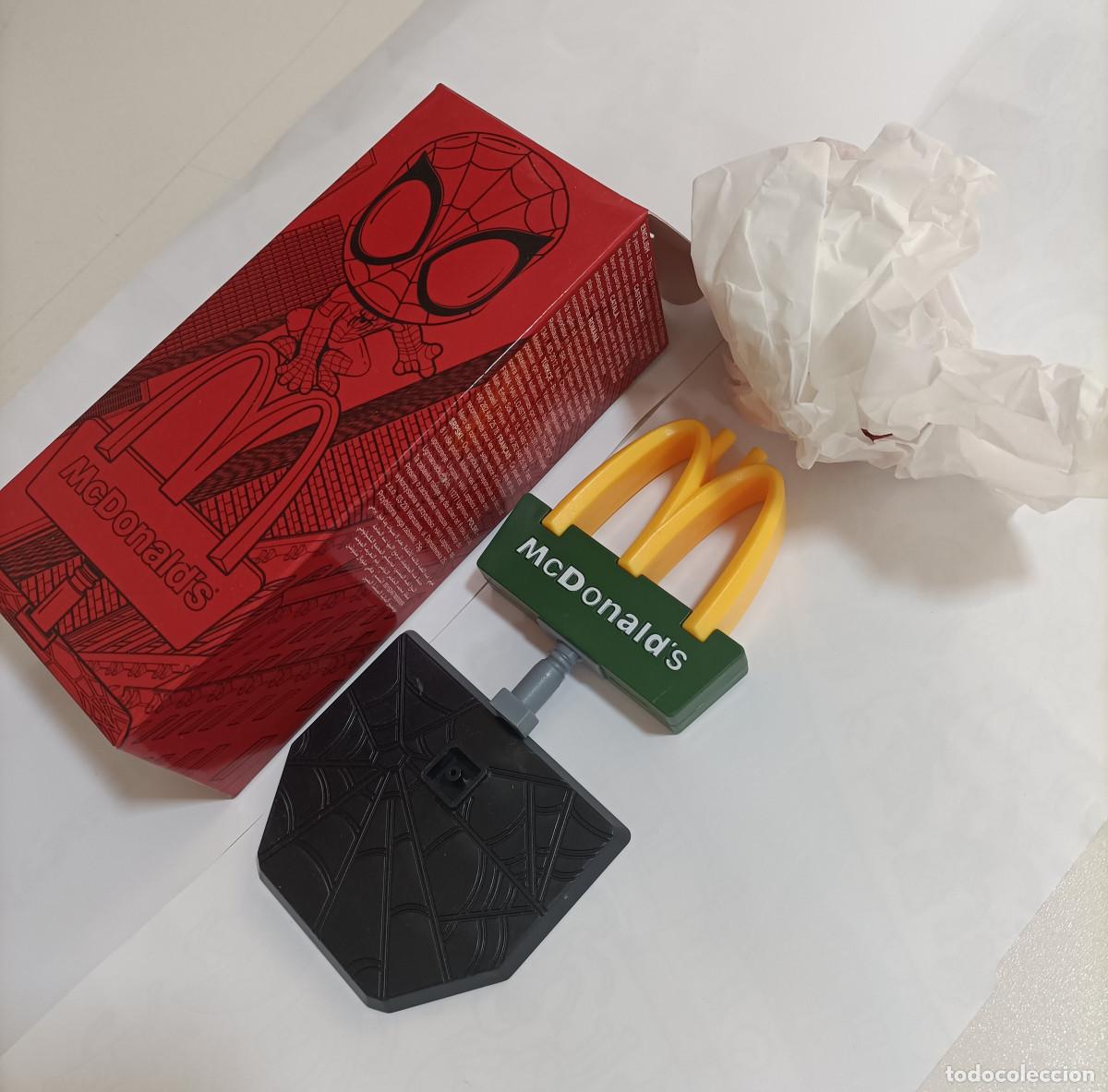 Juguetes antiguos y juegos de colecci&oacute;n: happy meal mcdonalds FUNKO LOGO spiderman 2026 brand day papel promocional publicitario mc donald