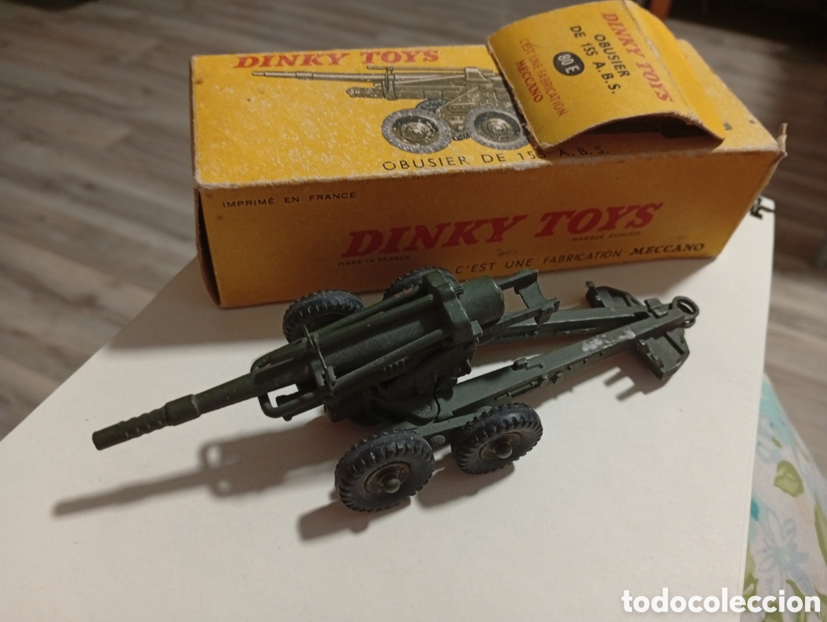 Juguetes antiguos y juegos de colecci&oacute;n: DINKY TOYS OBUSIER DE 155